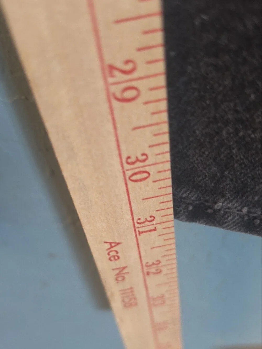 90s VTG Made In USA Orange Tab Levi's Men's Dark Charcoal Straight Jeans